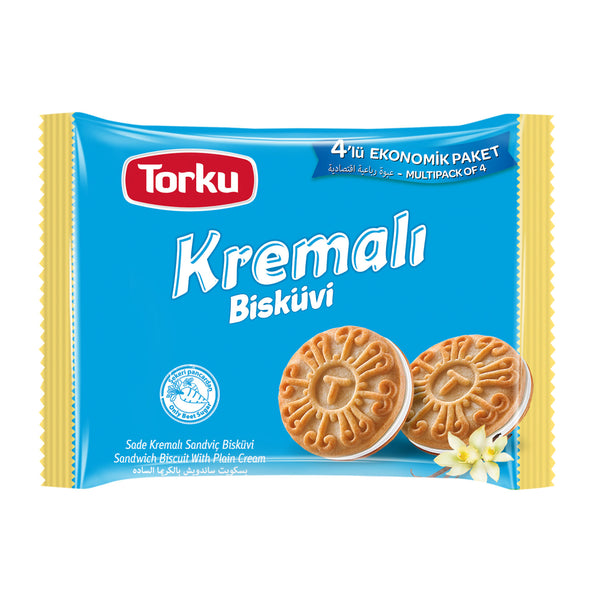 Torku Kremalı Bisküvi 4*61gr