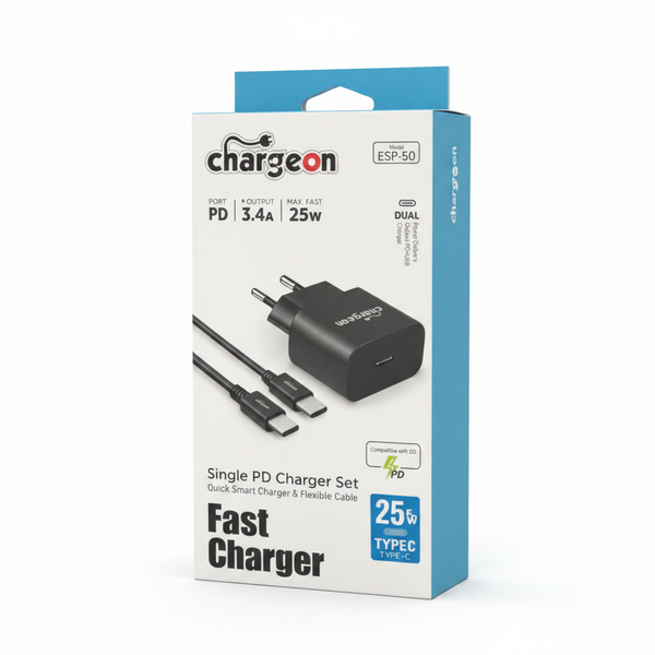 ESP-50 CHARGEON 25W PD EV ŞARJ