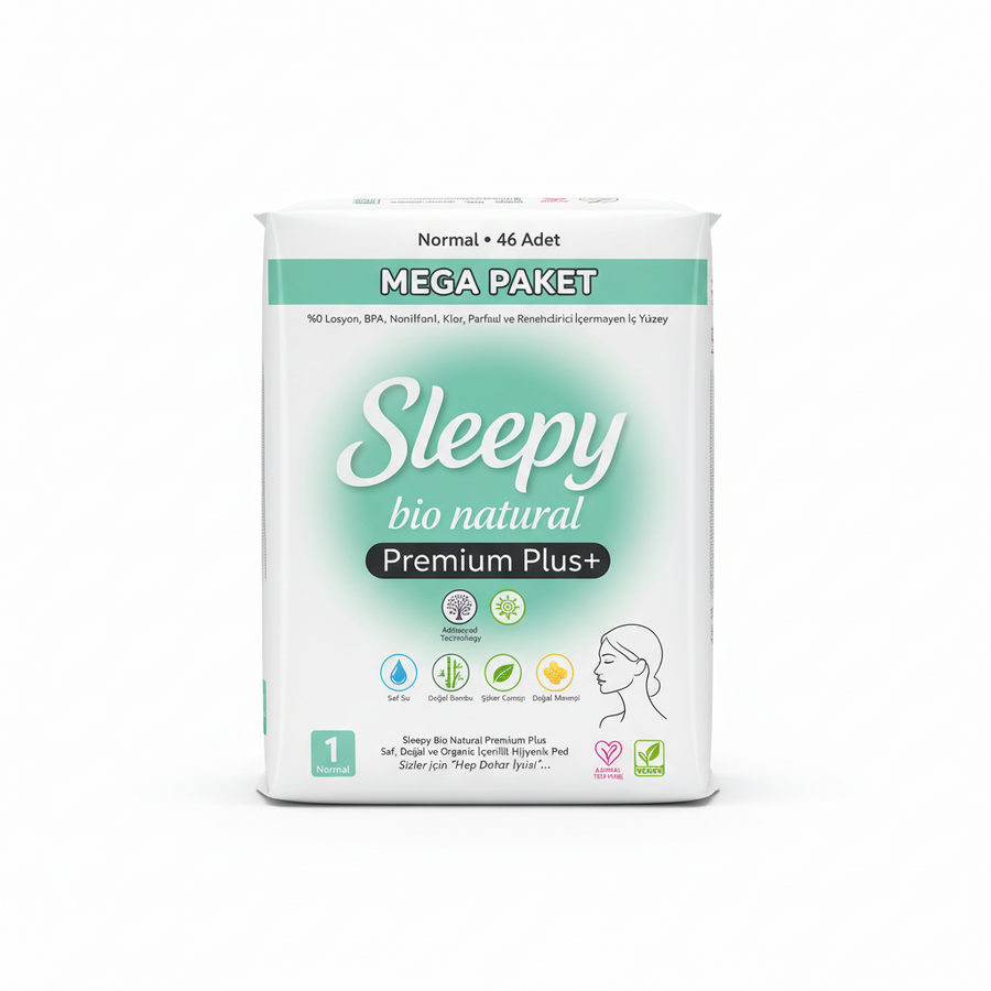Sleepy Bio Natural Mega Normal 1 normal 46lı