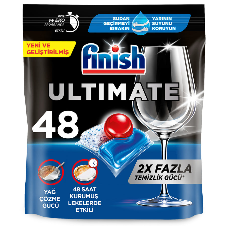 Finish Ultimate Plus Bulaşık Makinası 48 Tablet