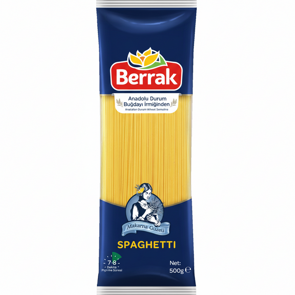 Berrak Spagetti Makarna 500Gr