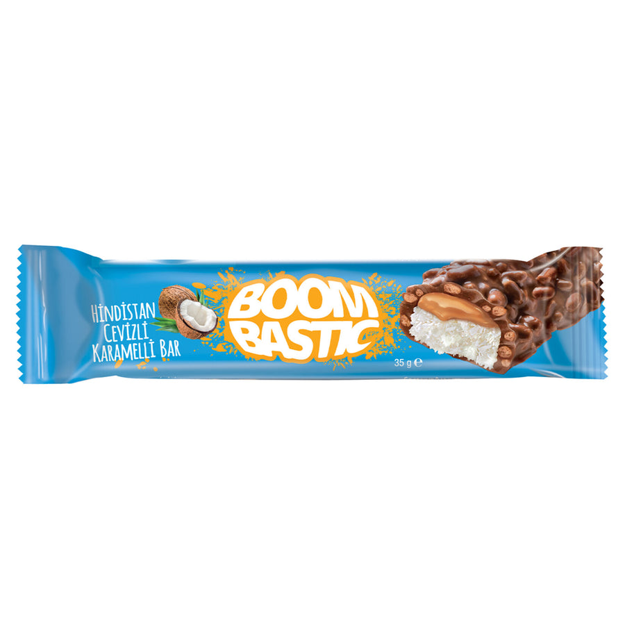 Şölen Boombastic Hindistan Cevizli Karamelli Bar 35gr