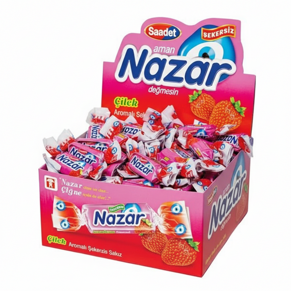 Nazar Sakız Çilekli 100ad