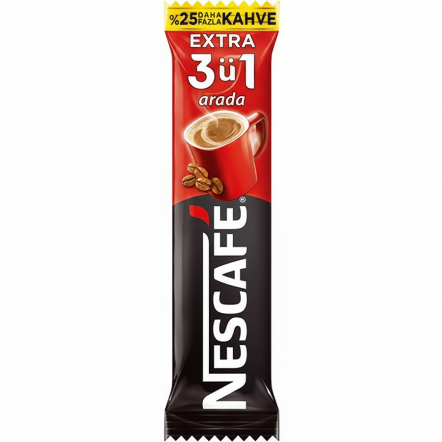 Nescafe 3ü 1  Arada Extra Bol Kahve Tadı 16,5 gr