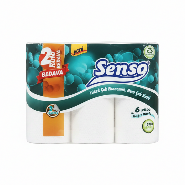 Senso Kağıt Havlu 6 Rulo