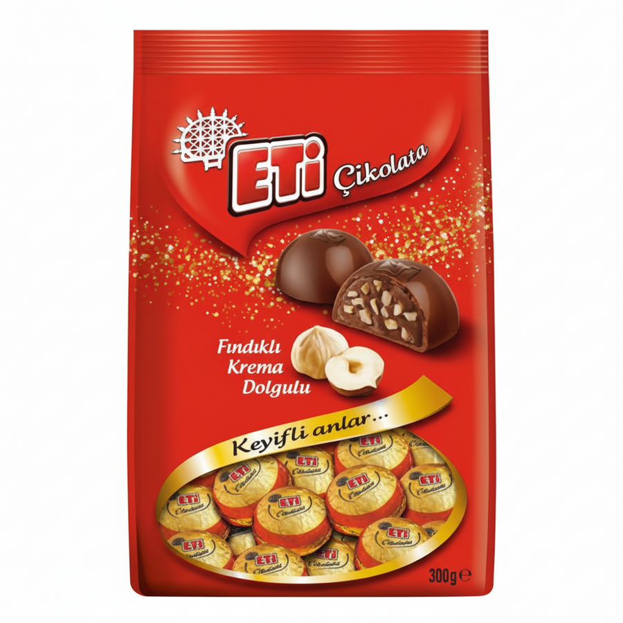 ETİ Çikolata hediyelik Fındıklı 300gr