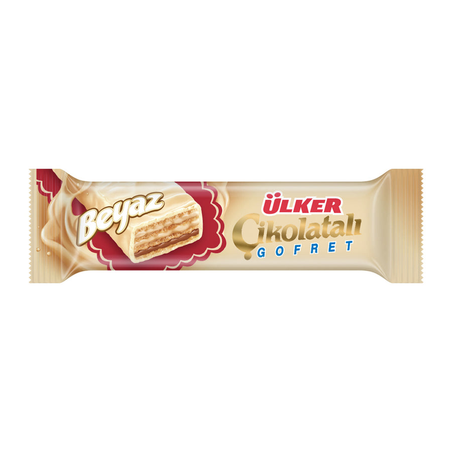 Ülker Çikolatalı Gofret Beyaz 35gr