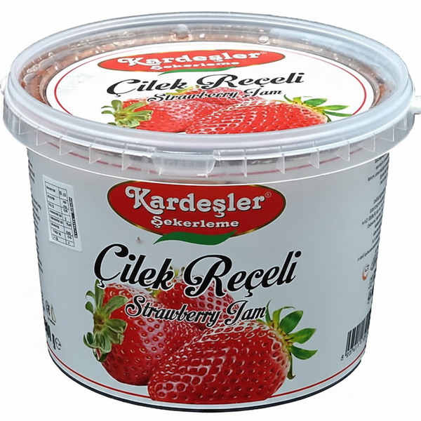 Kardeşler Reçeli Çilek  2400 gr.