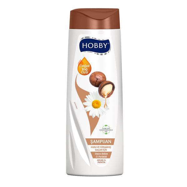 Hobby Şampuan Onarıcı Bakım ve Parlaklık Argan-Papatya 500ml