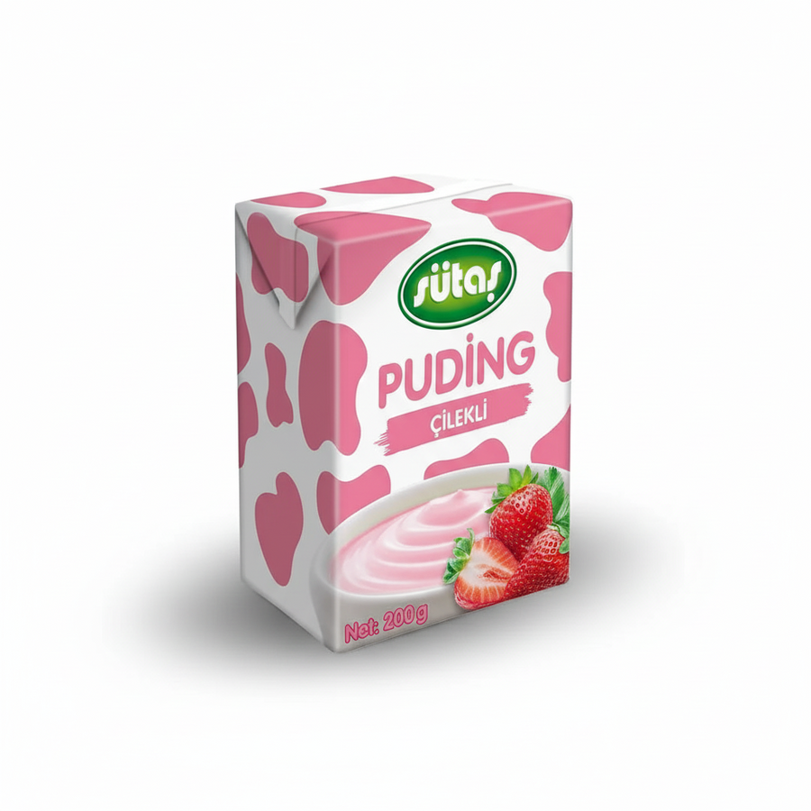 Sütaş Çilekli Puding 200 gr.