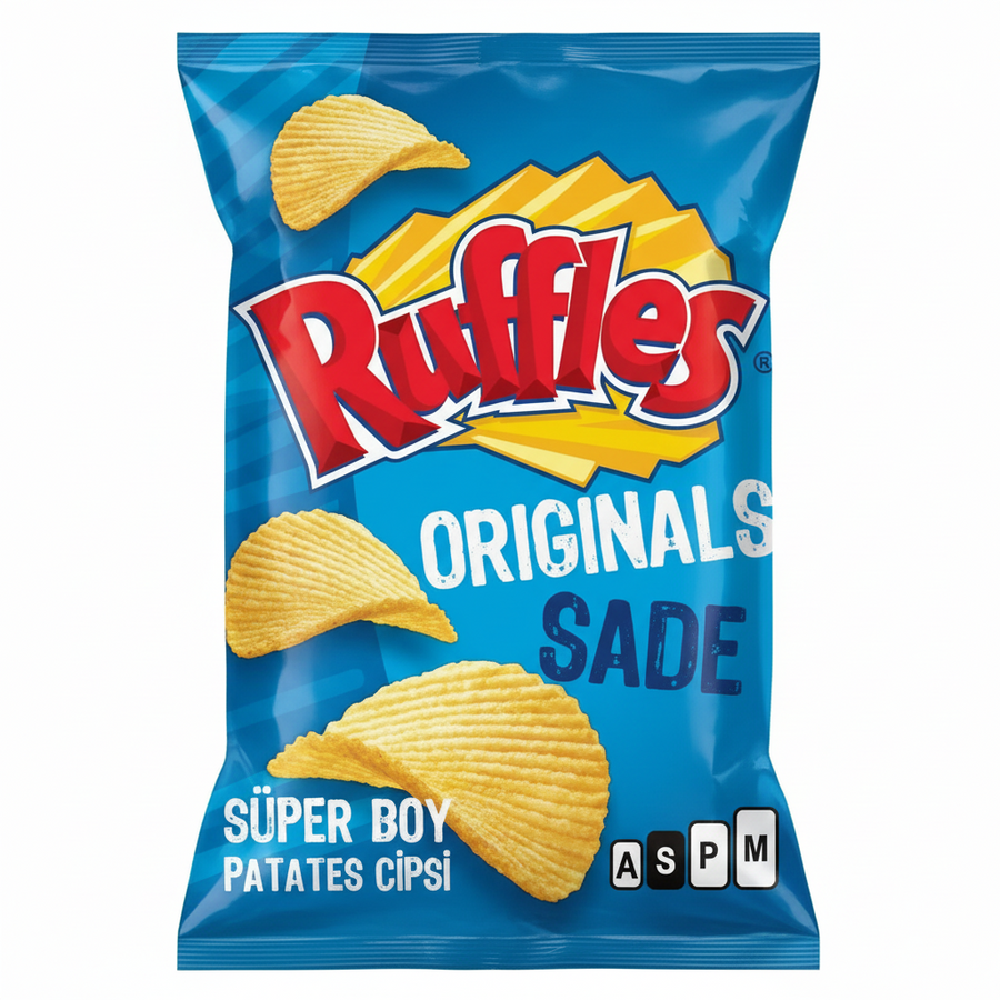 Ruffles Orjinals  Sade Patates Cipsi  104gr