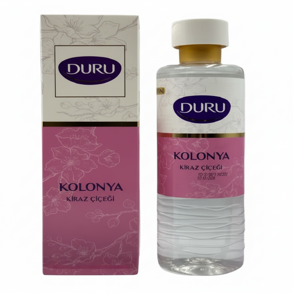 DURU KİRAZ ÇİÇEĞİ KOLONYA PET ŞİŞE  400 ML * 12