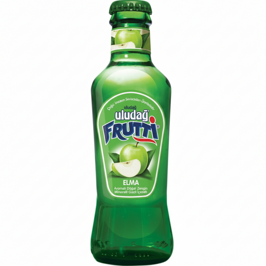 Uludağ Frutti Elma Aromalı Maden Suyu 200 ml