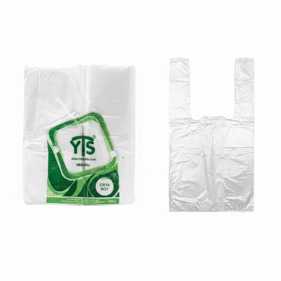 YTS Şeffaf Orta Boy  Poşet 1 kg