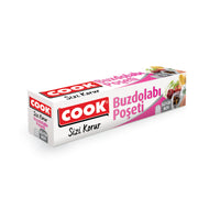 Cook Buzdolabı Poşeti Büyük Boy 15ad 30X45