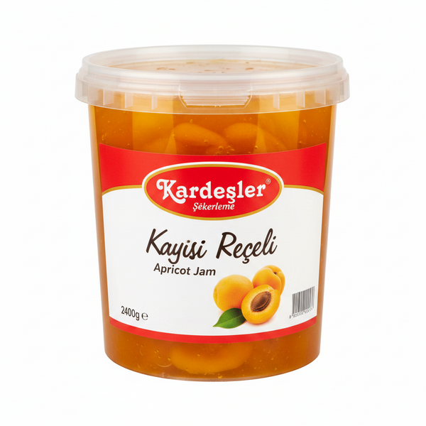 Kardeşler Reçeli Kayısı  2400 gr.