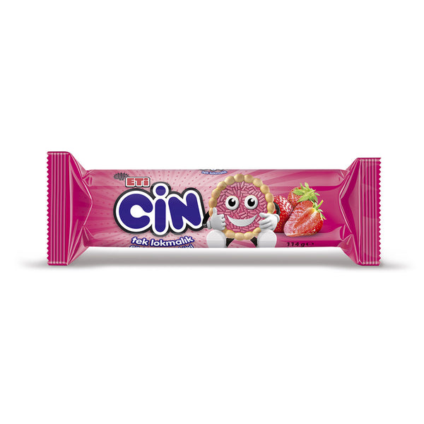 Eti cin Tek Lokmalık Çilekli 114gr