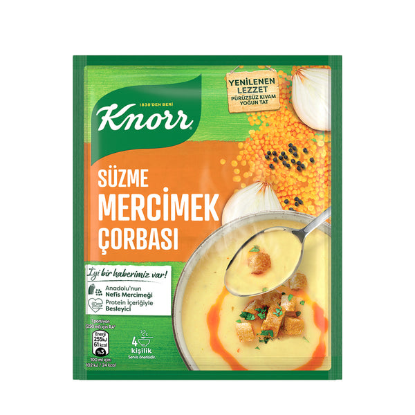 Knorr Süzme Mercimek Çorbası 76GR