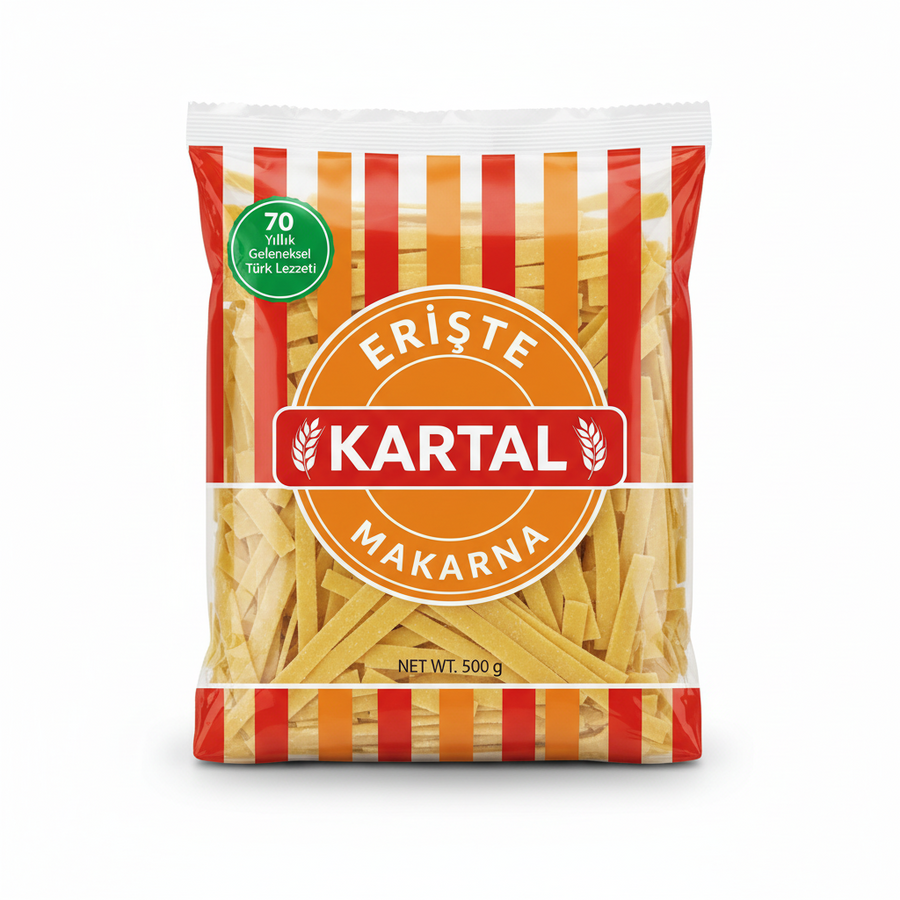Kartal Erişte Makarna 500Gr