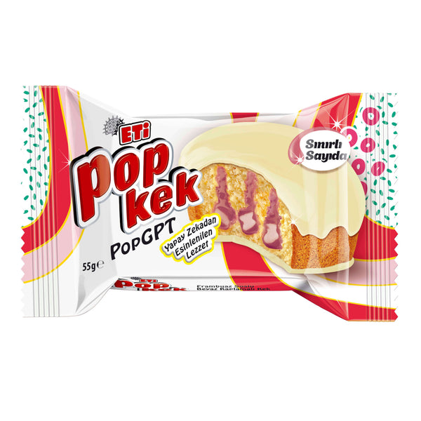 Eti Popkek PopGPT Frambuazlı Cheesecake 55gr