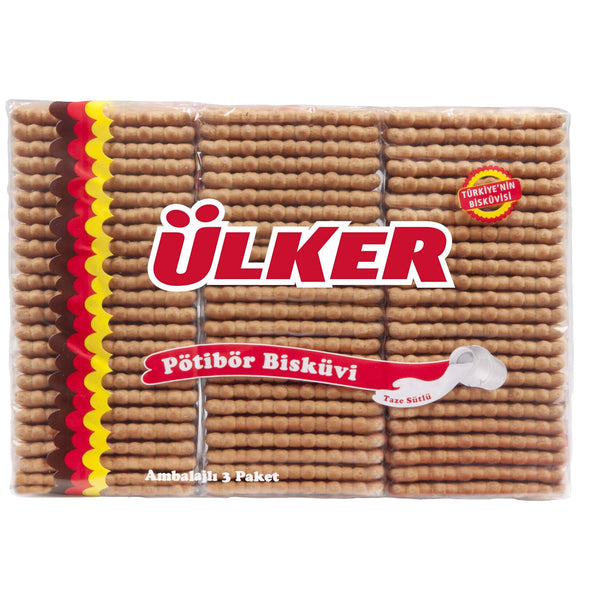 Ülker Petibör Bisküvi 450 gr (3 lü)