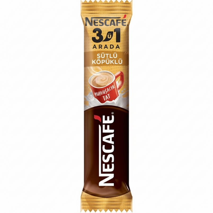 Nescafe 3ü 1Arada Sütlü Köpüklü 17,4g
