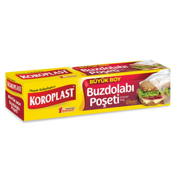 Koroplast Buzdolabı Poşeti Büyük Boy 20 adet