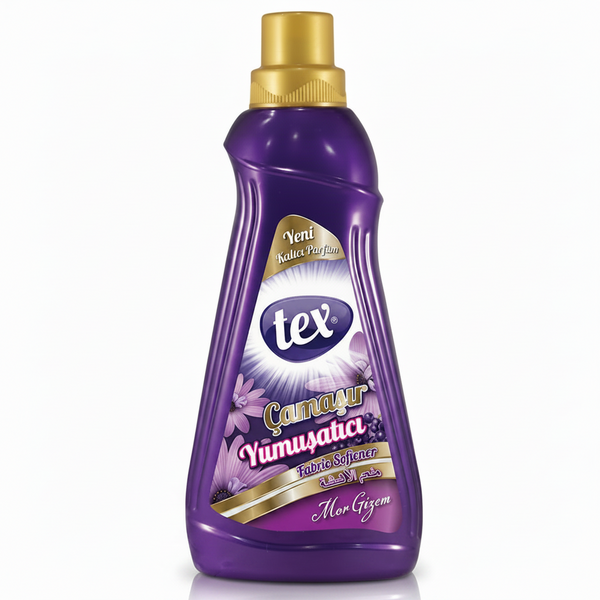 Tex Çamaşır Yumuşatıcı Kadife Düşler Konsantre Mor  1250 ML