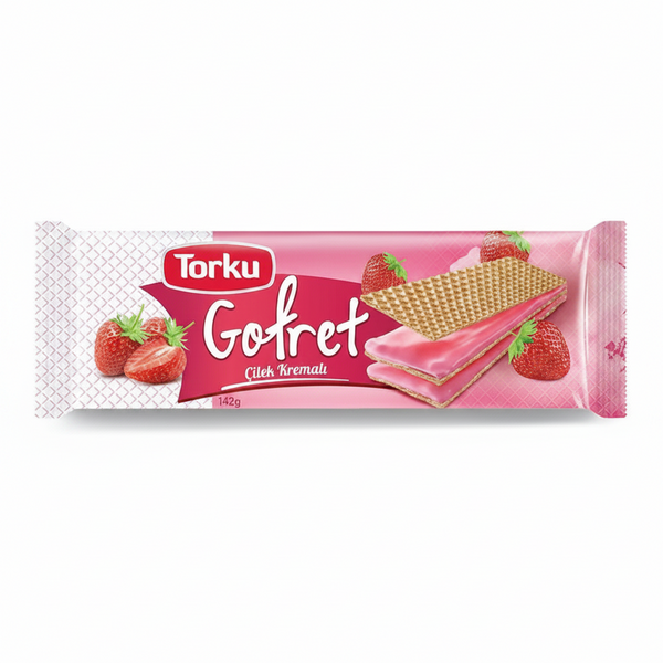 Torku Çilekli Gofret Büyük 142gr