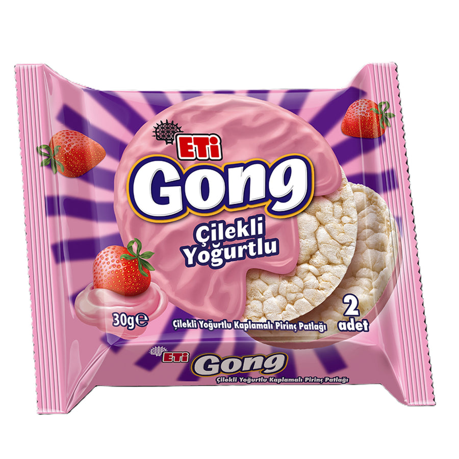 Eti Gong Çilekli Yoğurtlu 30gr