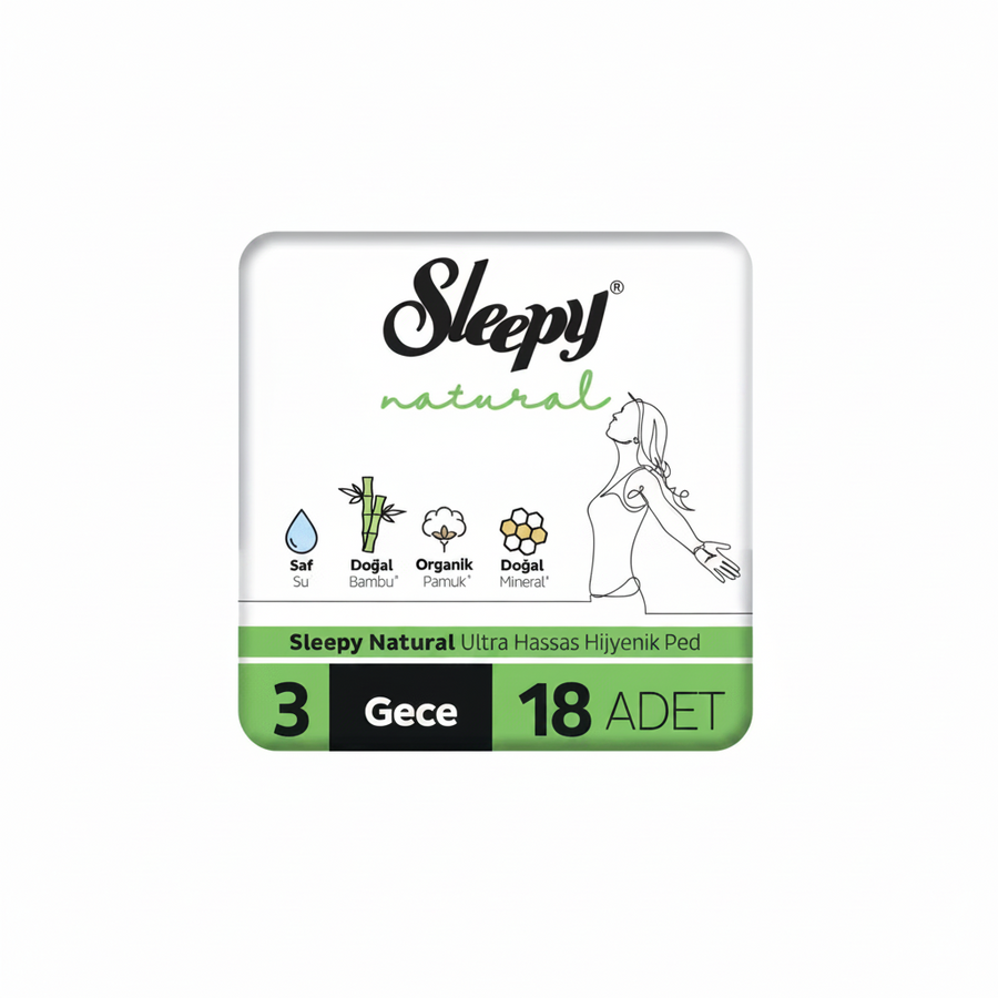Sleepy Soft Süper Gece 3 lü Paket 18 Ad