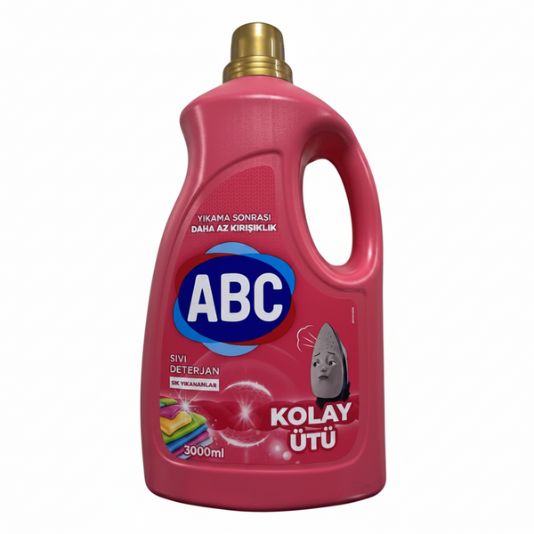 ABC Sıvı Deterjan Sık Yıkananlar Kolay Ütü 3000 ml