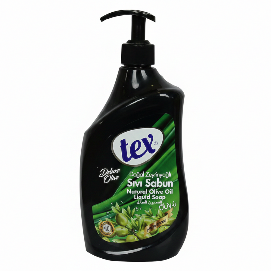 Tex Sıvı Sabun Şeffaf Zeytinyağlı 750 ml