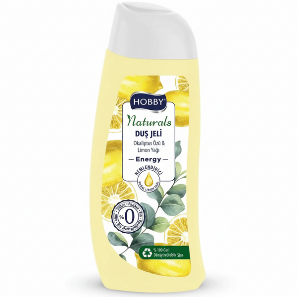 Hobby Duş Jeli Energy (Okali.Limon) 500 ml.