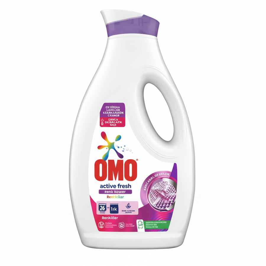 Omo Active Sıvı Deterjan Renkliler 1,69 l..