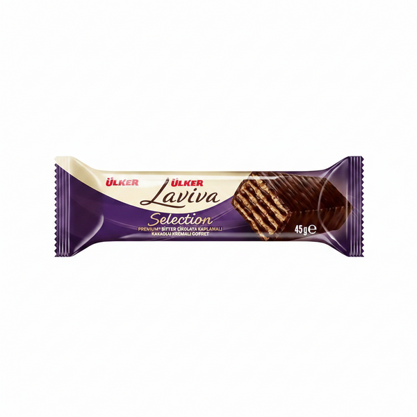 Ülker Bitter Laviva Selection  gofret 45 Gr