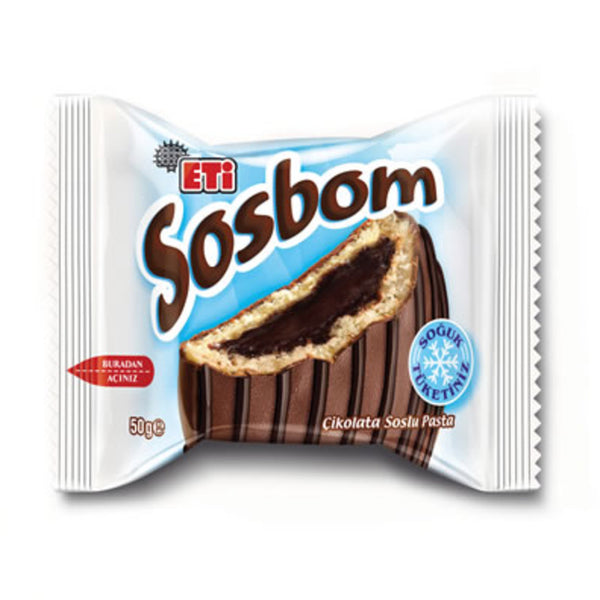 Eti Sosbom Çikolata Soslu Pasta 50gr