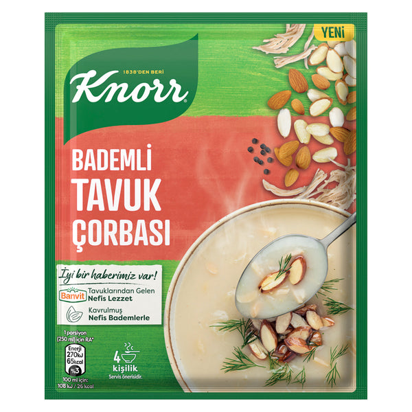 Knorr Bademli Tavuk Çorbası 75GR