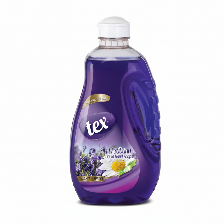 Tex Sıvı Sabun Lavanta  Papatya Mor 2 kg