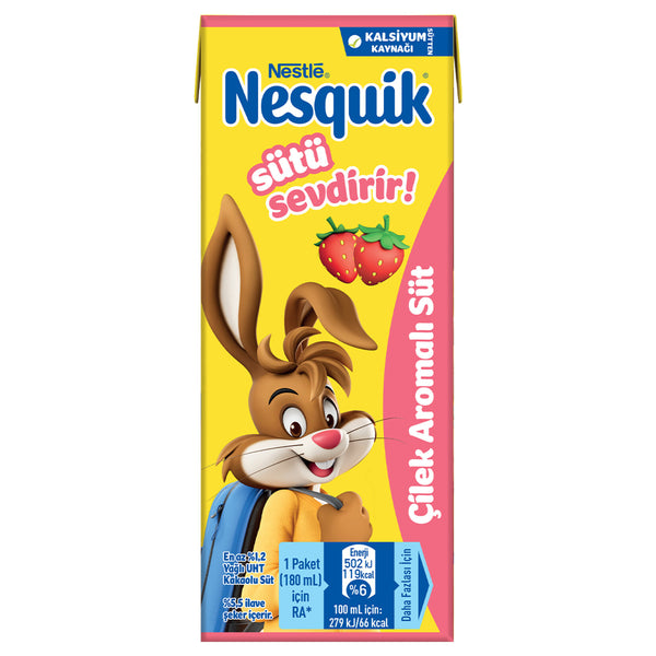 Nestle Nesquik Çilekli Süt 180ml