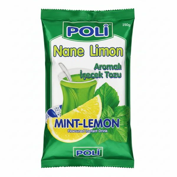 Poli Nane Limon Aromalı İçecek Tozu 250g