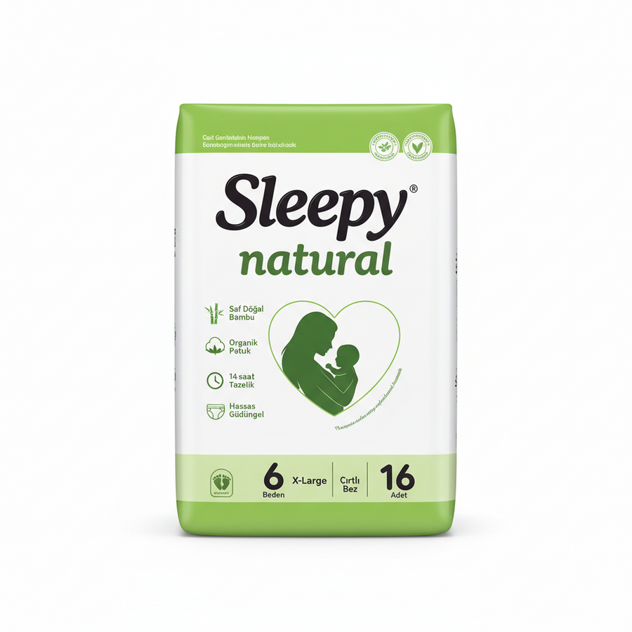 Sleepy Natural jumbo 6 Numara 16 Adet