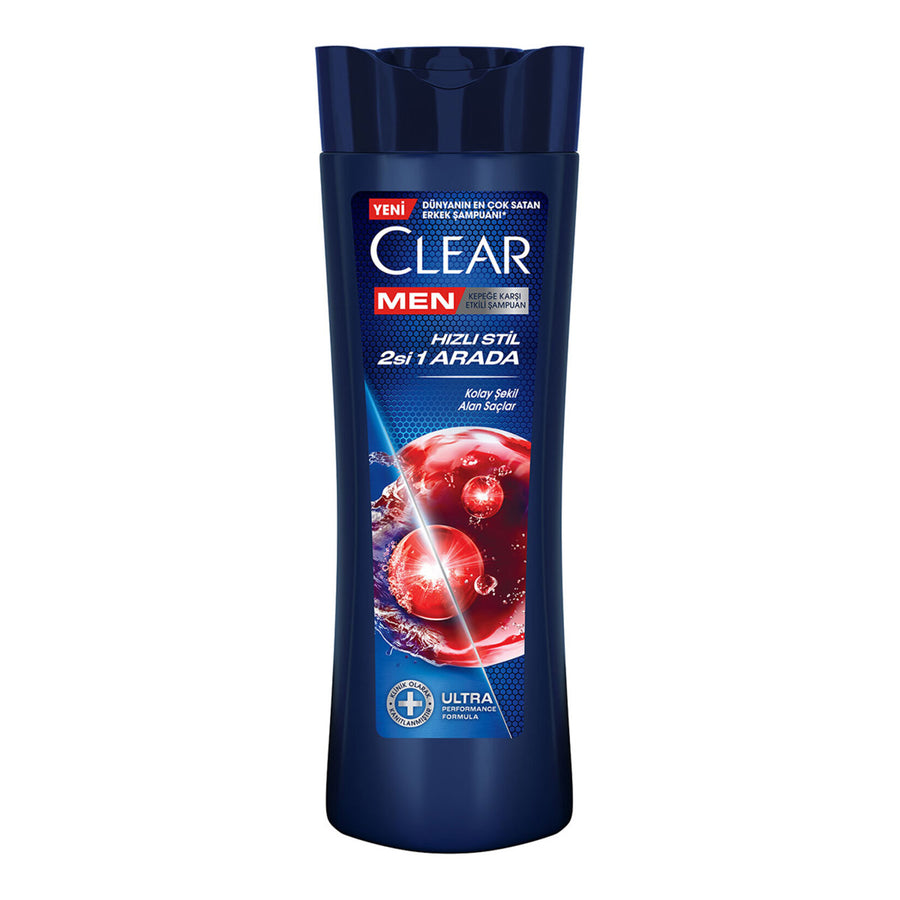 Clear Men Hızlı Stil 2si 1 arada 350 ml