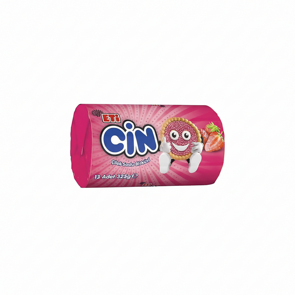 Eti Cin Çilek Soslu Bisküvi 325gr
