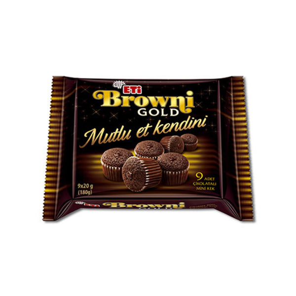 Eti Browni Gold Çikolatalı Mini Kek 180gr