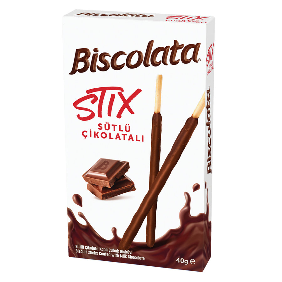 Şölen Biscolata Stix Sütlü Çikolatalı 40gr