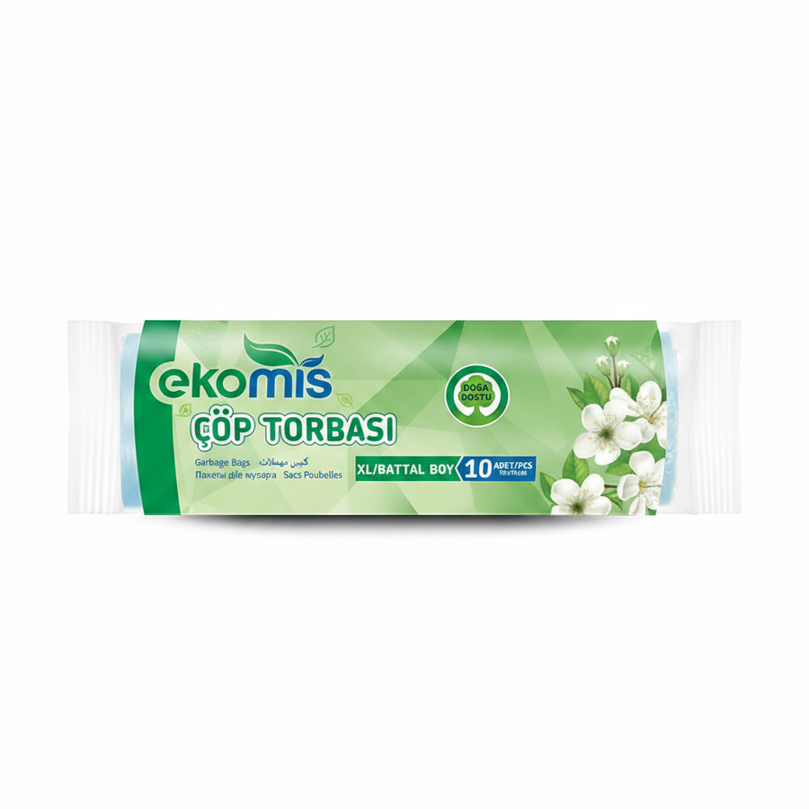Ekomis Battal Boy Çöp Poşeti 10 Adet