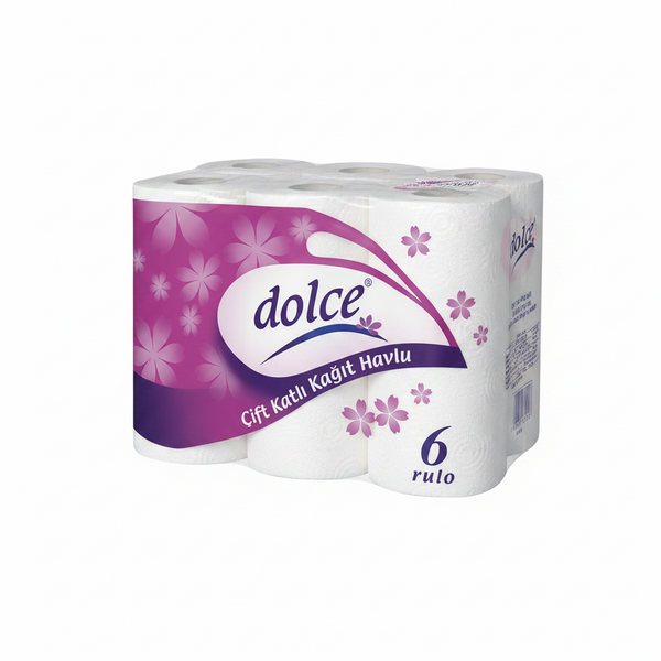 Dolce Kağıt Havlu 6 Rulo