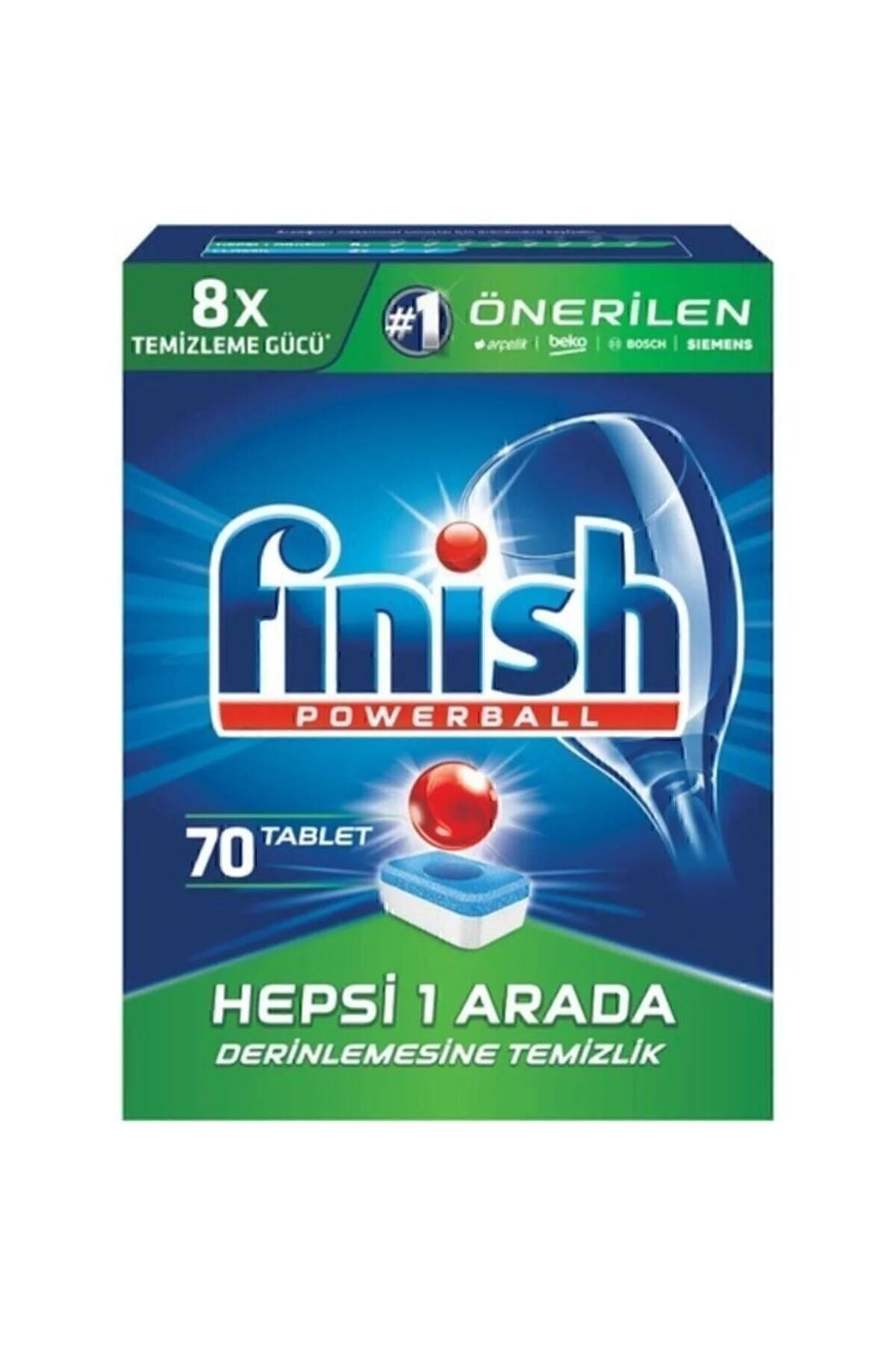 Finish Power Tablet 70 adet