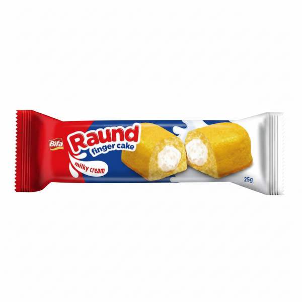 Bifa Raund Sütlü Kremalı Kek 25 gr.